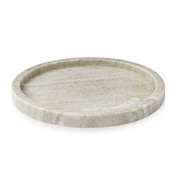 Humdakin marble tray round Ø22, Brown Humdakin