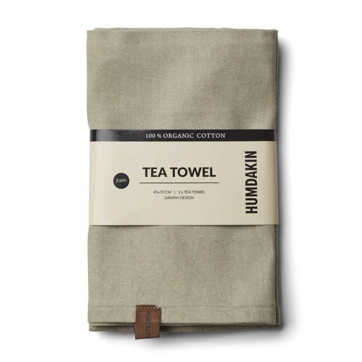 Humdakin Organic kitchen towel 45x70 cm 2-pack, Oak  Humdakin