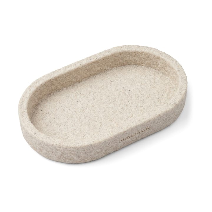 Humdakin Sandstone oval tray 15x25 cm, Natural Humdakin