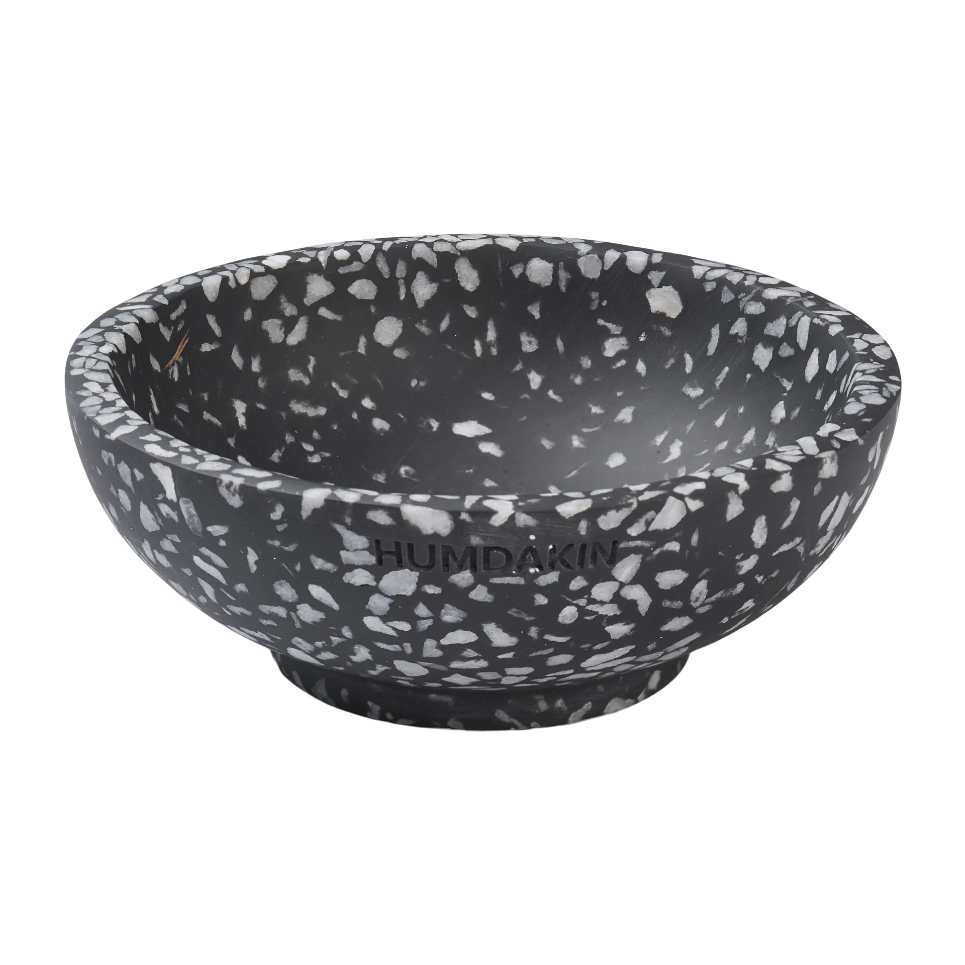 Humdakin Terrazzo bowl Ø13 cm, Black Humdakin