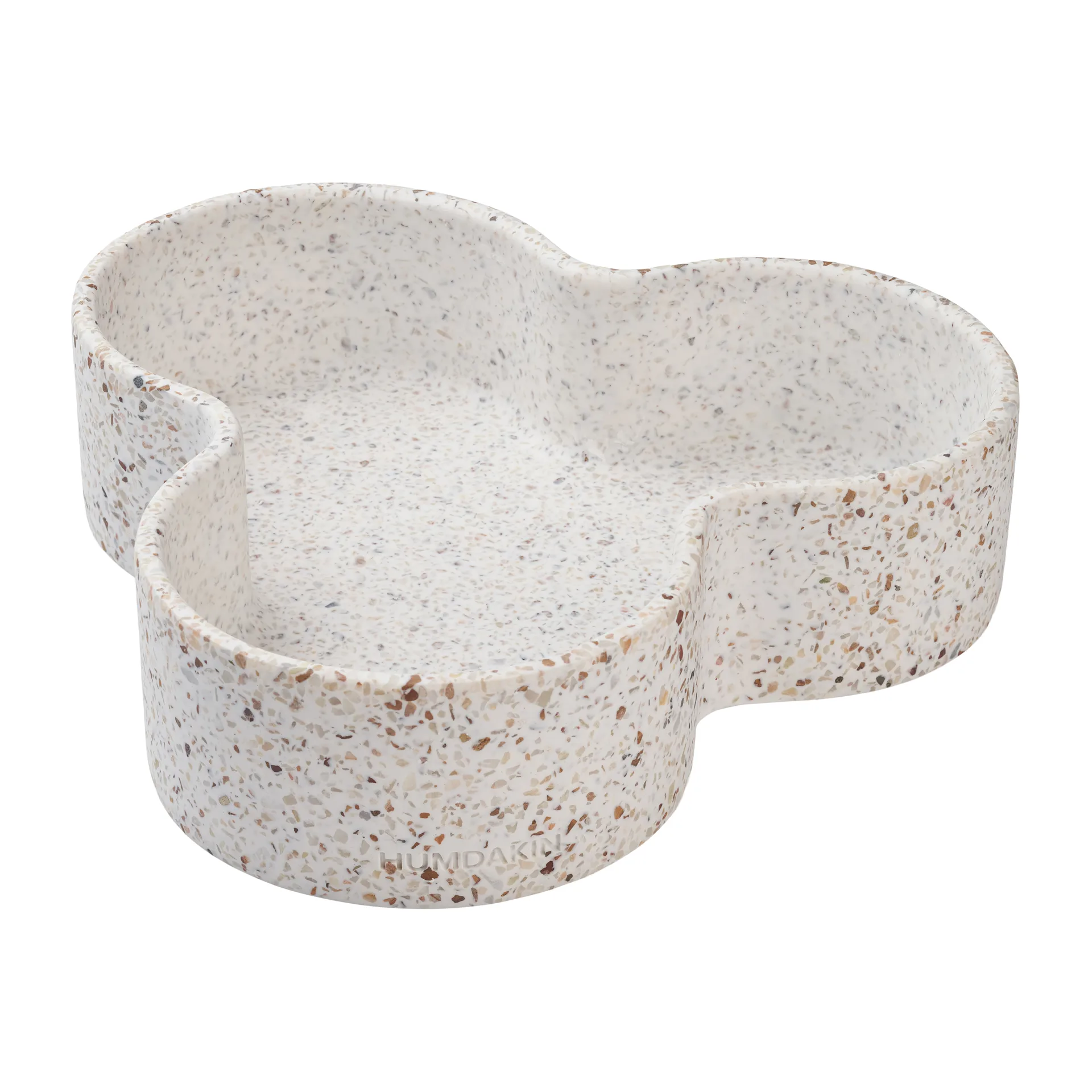 Humdakin Terrazzo bowl, Red/Beige Humdakin