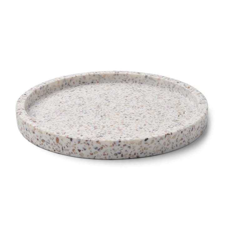 Humdakin Terrazzo rund tray Ø20 cm, White-brown Humdakin