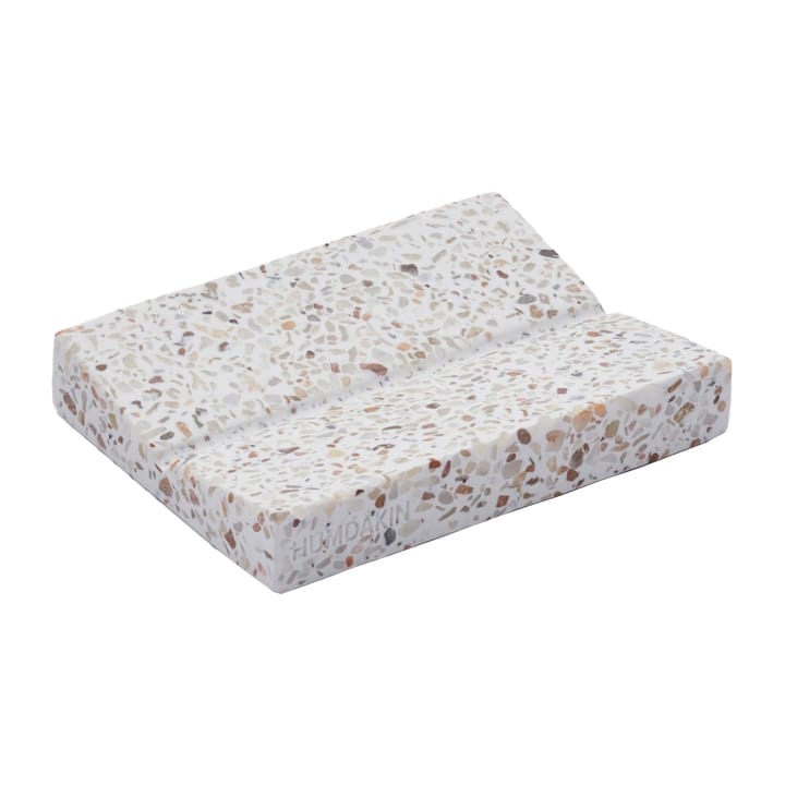 Humdakin Terrazzo soap dish 9x19 cm - Red-beige - Humdakin