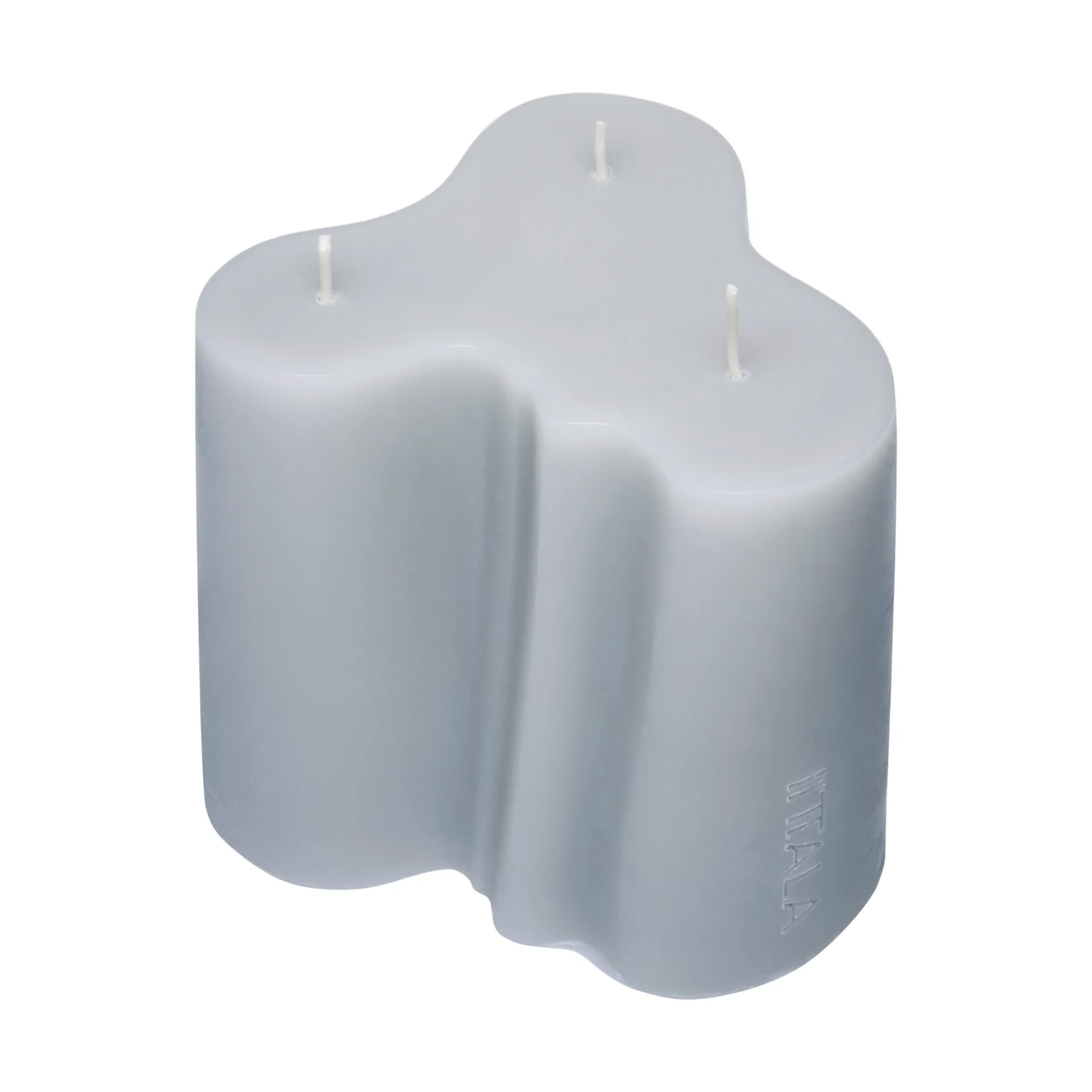 Aalto block candle, Water, 11 cm Iittala