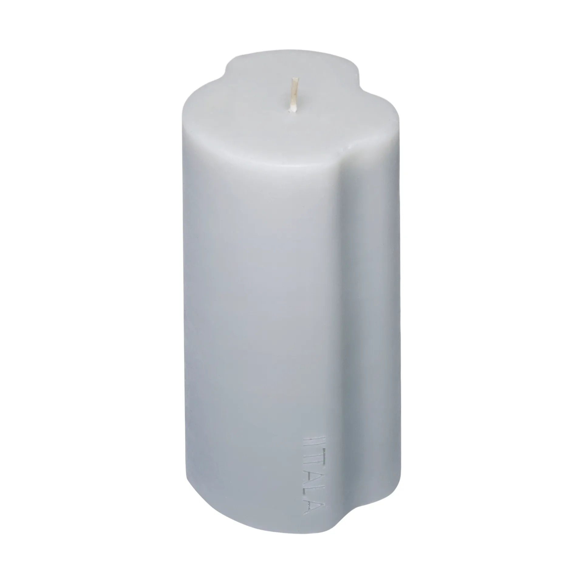 Aalto block candle, Water, 16 cm Iittala