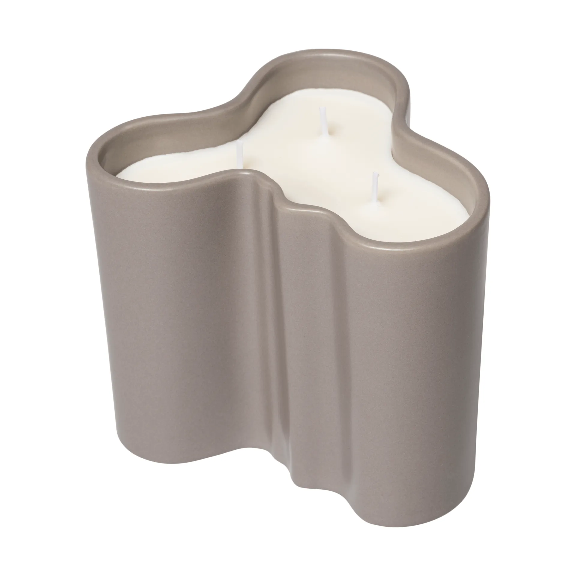 Aalto scented candle 11 cm, Ash Iittala