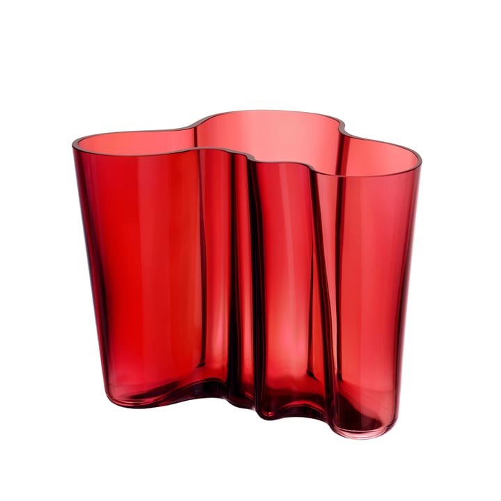 Aalto vase cranberry, 160 mm Iittala