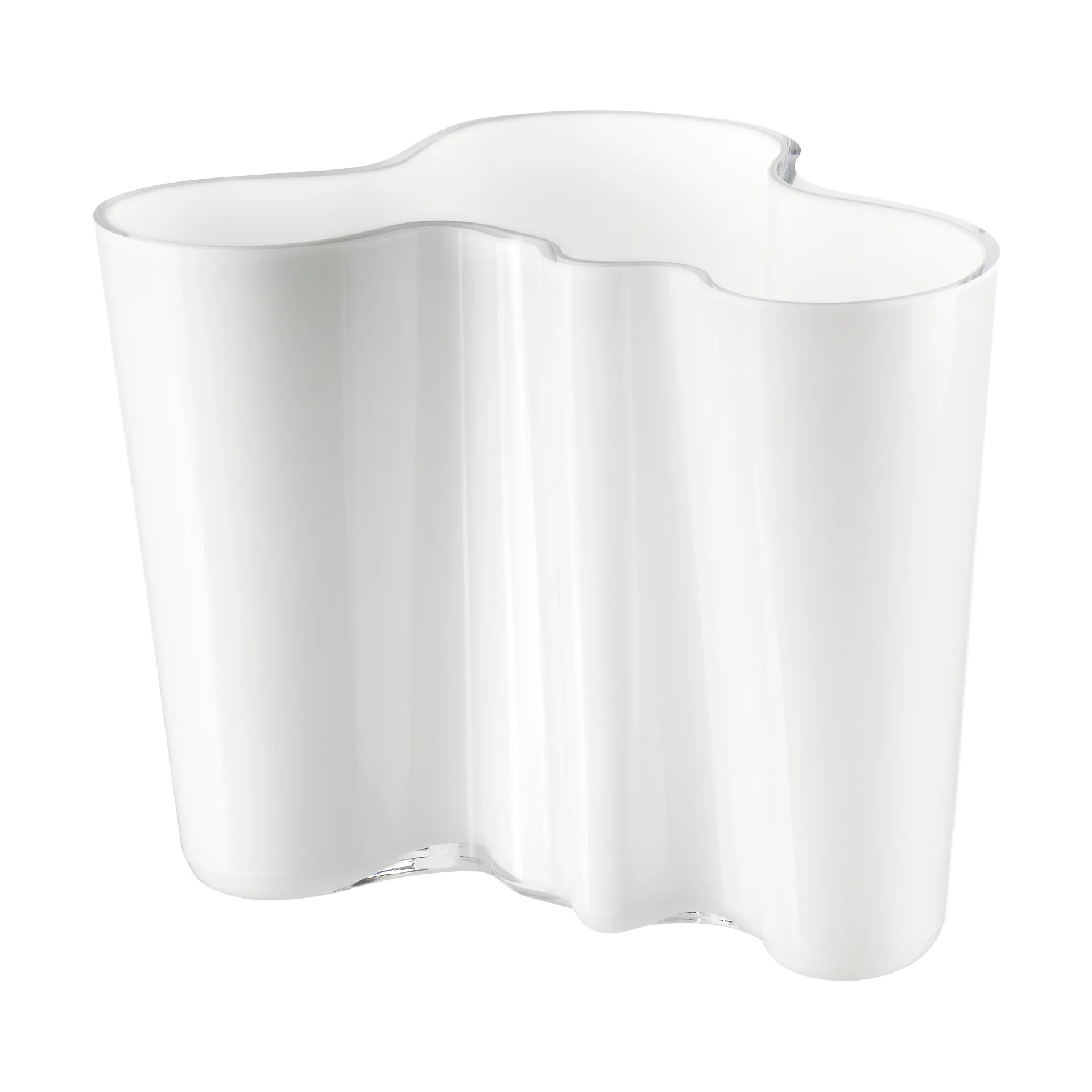 Aalto vase opal white, 160 mm Iittala