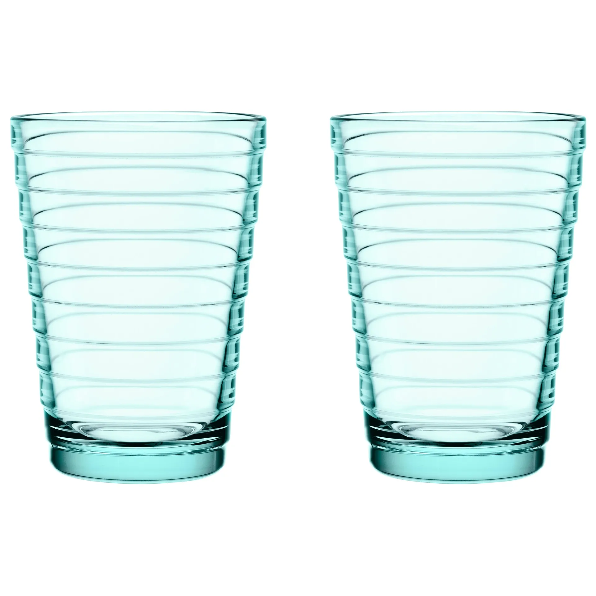 Aino Aalto drinks glass 33 cl 2-pack, water green Iittala