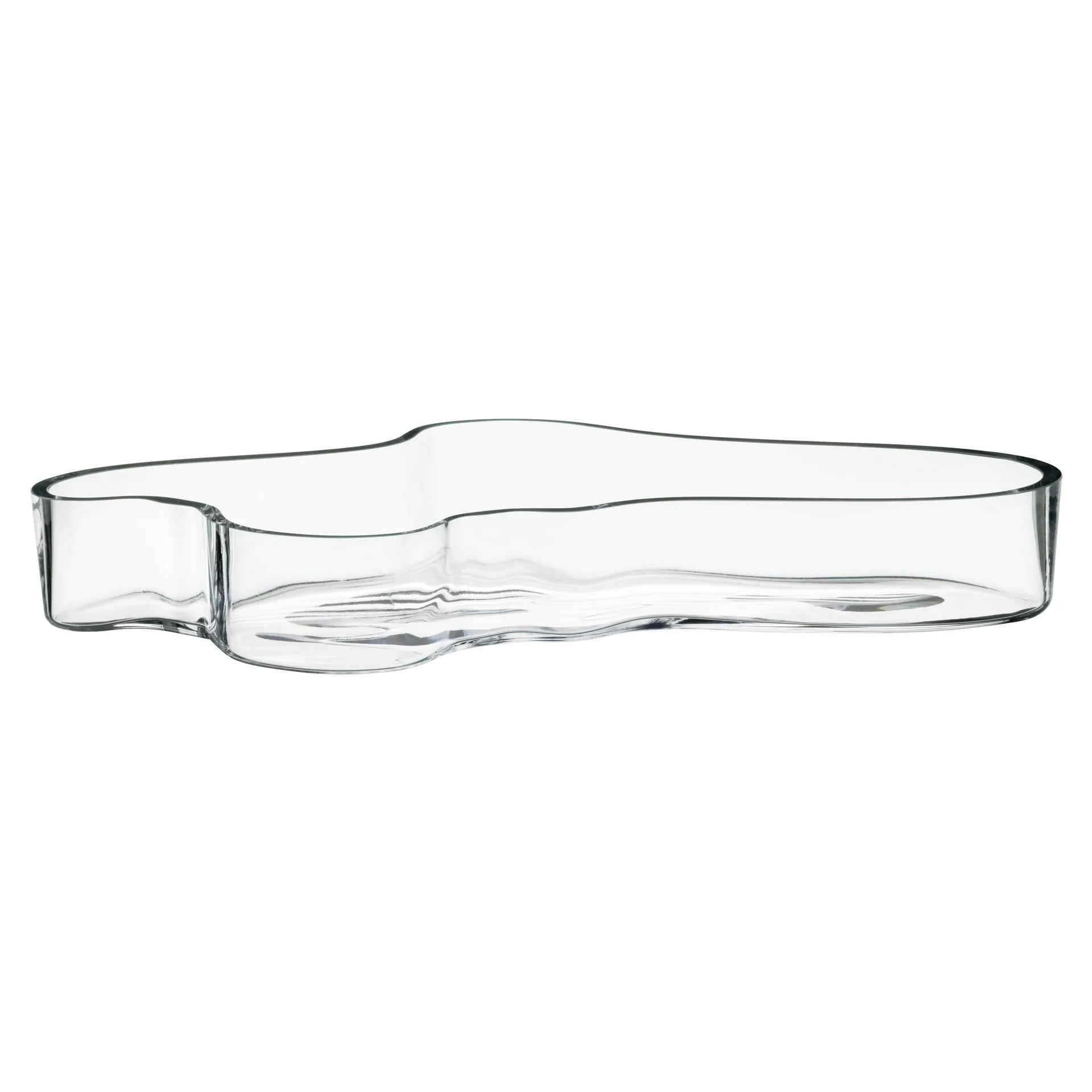 Alvar Aalto bowl 50x380 mm, clear Iittala