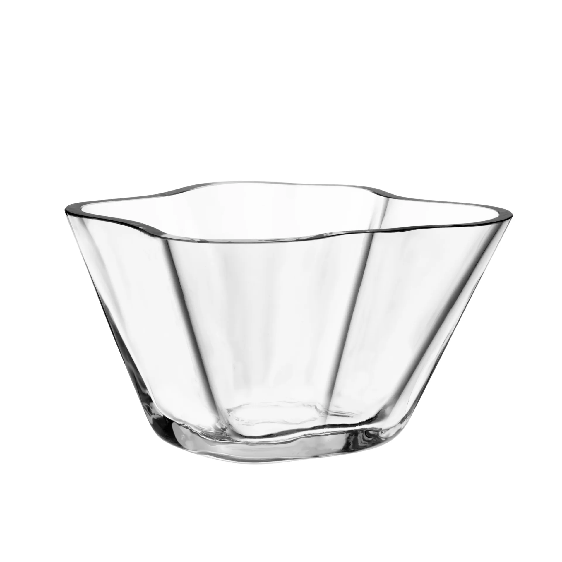 Alvar Aalto bowl 75 mm, clear Iittala
