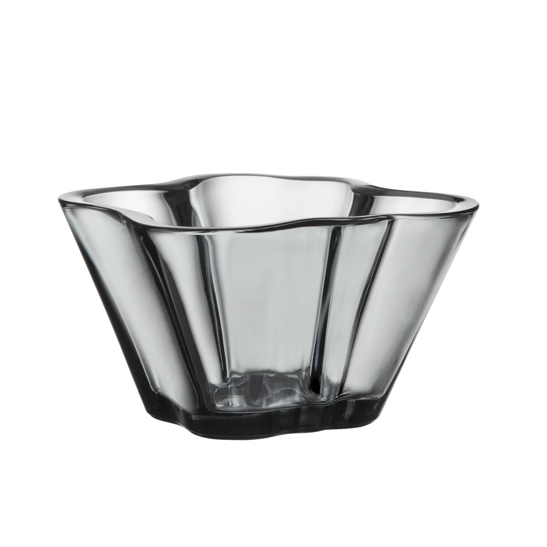 Alvar Aalto bowl 75 mm, grey Iittala