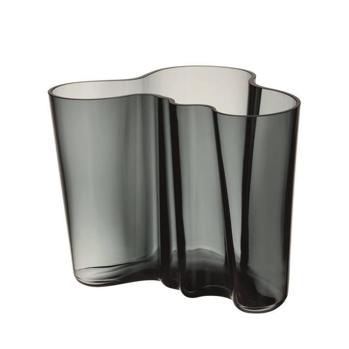 Alvar Aalto vase dark grey, 160 mm Iittala