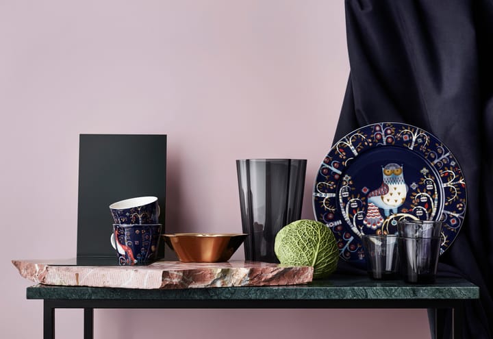 Alvar Aalto vase dark grey, 220 mm Iittala