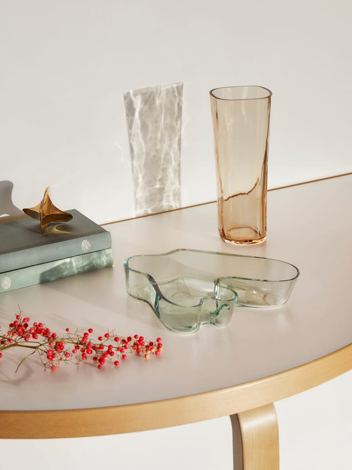 Alvar Aalto vase Rio brown, 180 mm Iittala