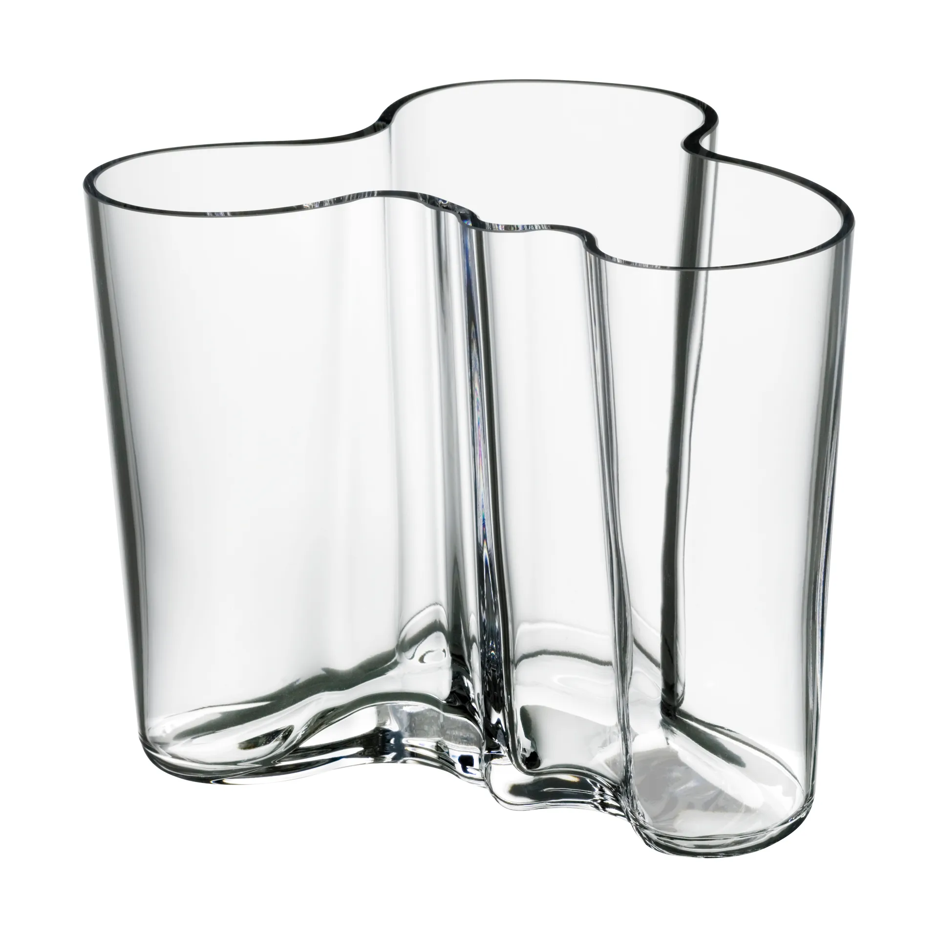 Alvar Aalto vase Savoy clear, 120 mm Iittala