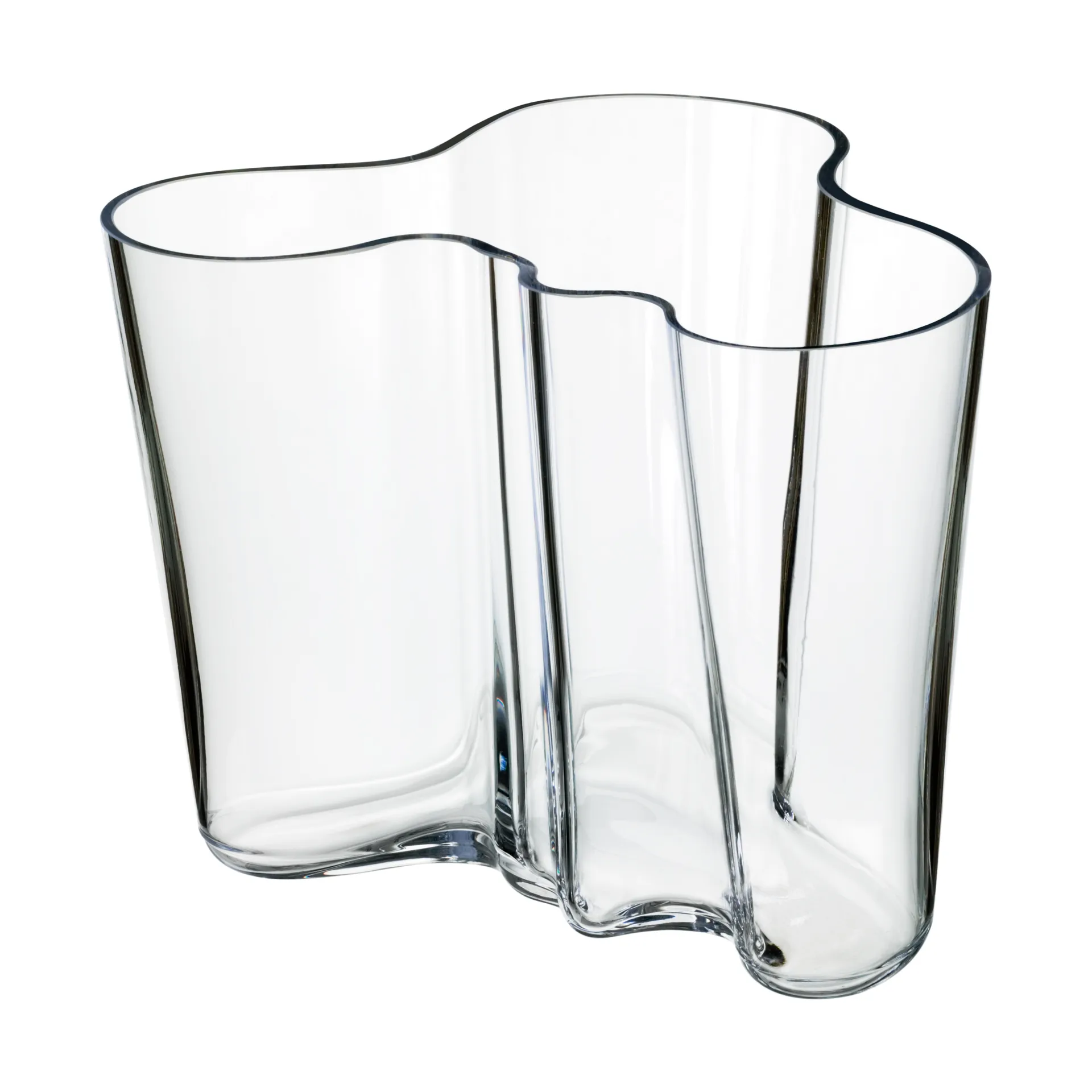 Alvar Aalto vase Savoy clear, 160 mm Iittala