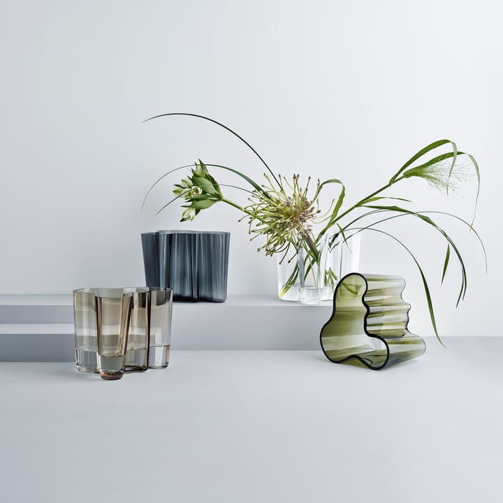 Alvar Aalto vase Savoy clear, 160 mm Iittala