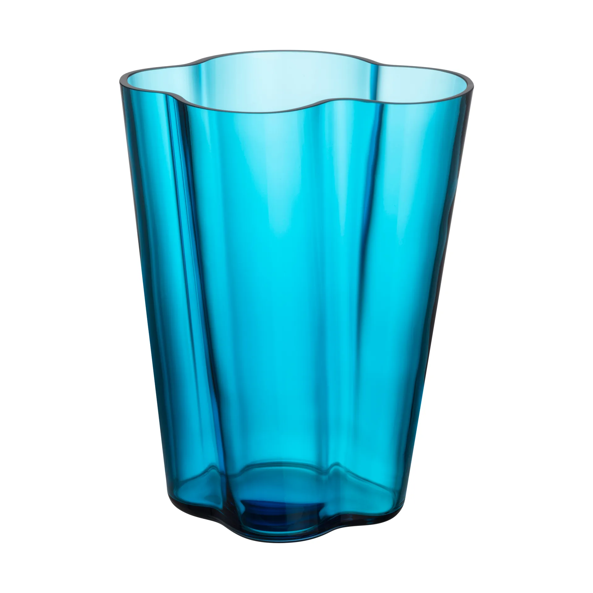 Alvar Aalto vase turquoise, 270 mm Iittala