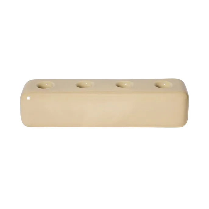 Element candleholder - Sand, 4 candles - Iittala