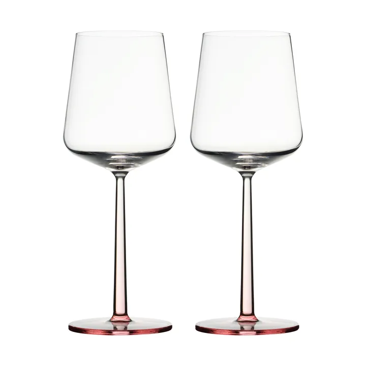 Essence red wine glass 45 cl 2-pack - Rose - Iittala