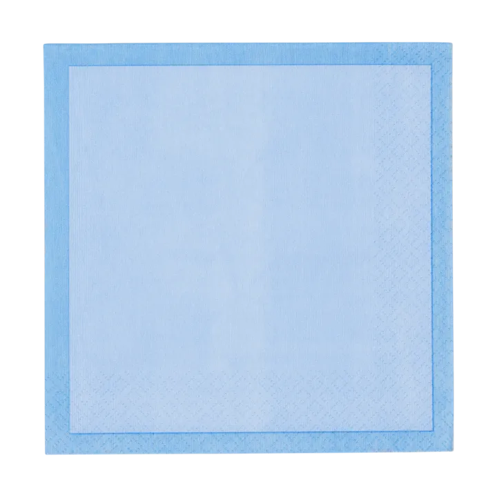 Iittala paper napkin - Ice blue-blue, 33x33 cm, 20-pack - Iittala