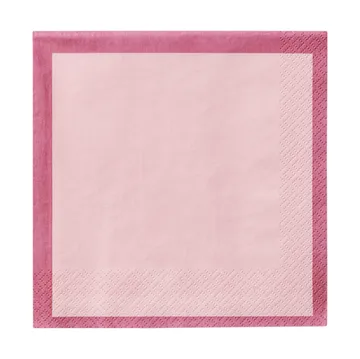 Iittala paper napkin - Pink-rose, 33 cm, 20-pack - Iittala