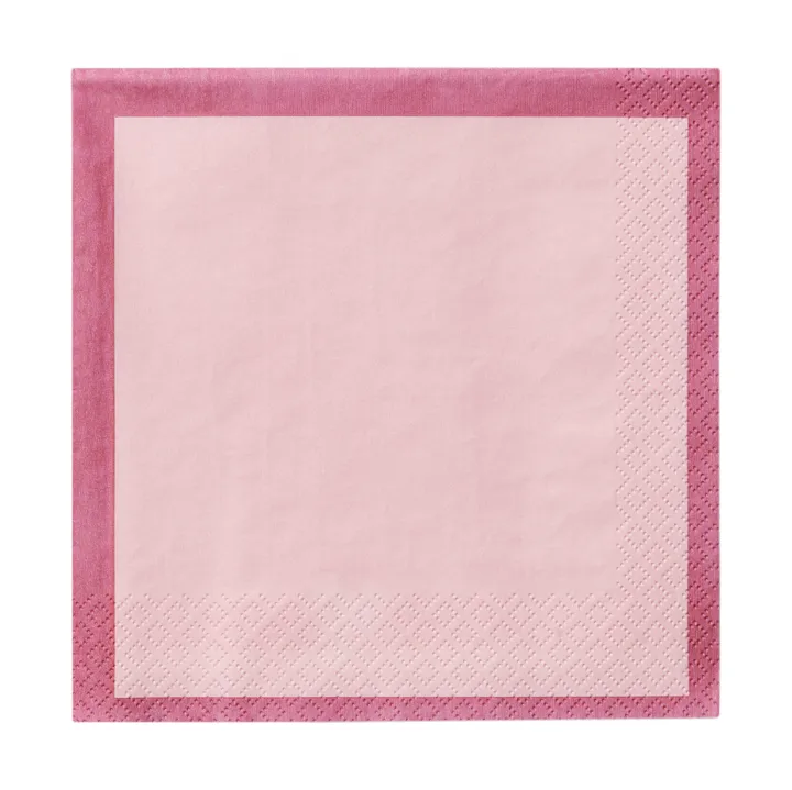 Iittala paper napkin - Pink-rose, 33 cm, 20-pack - Iittala