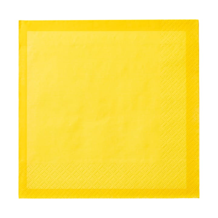 Iittala paper napkins 33x33 cm 20-pack - Eldgul - Iittala