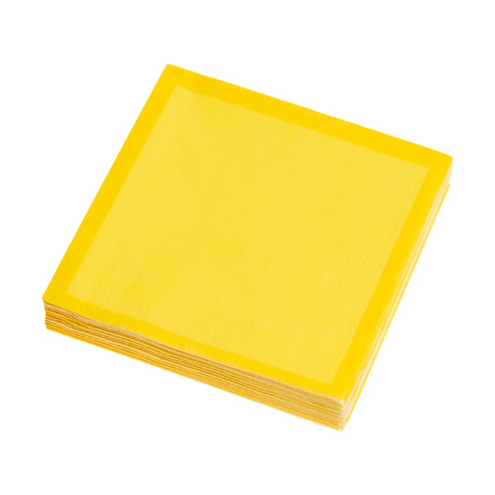 Iittala paper napkins 33x33 cm 20-pack, Eldgul Iittala