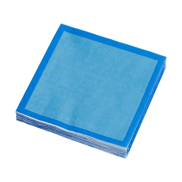 Iittala paper napkins 33x33 cm 20-pack, Electric blue Iittala