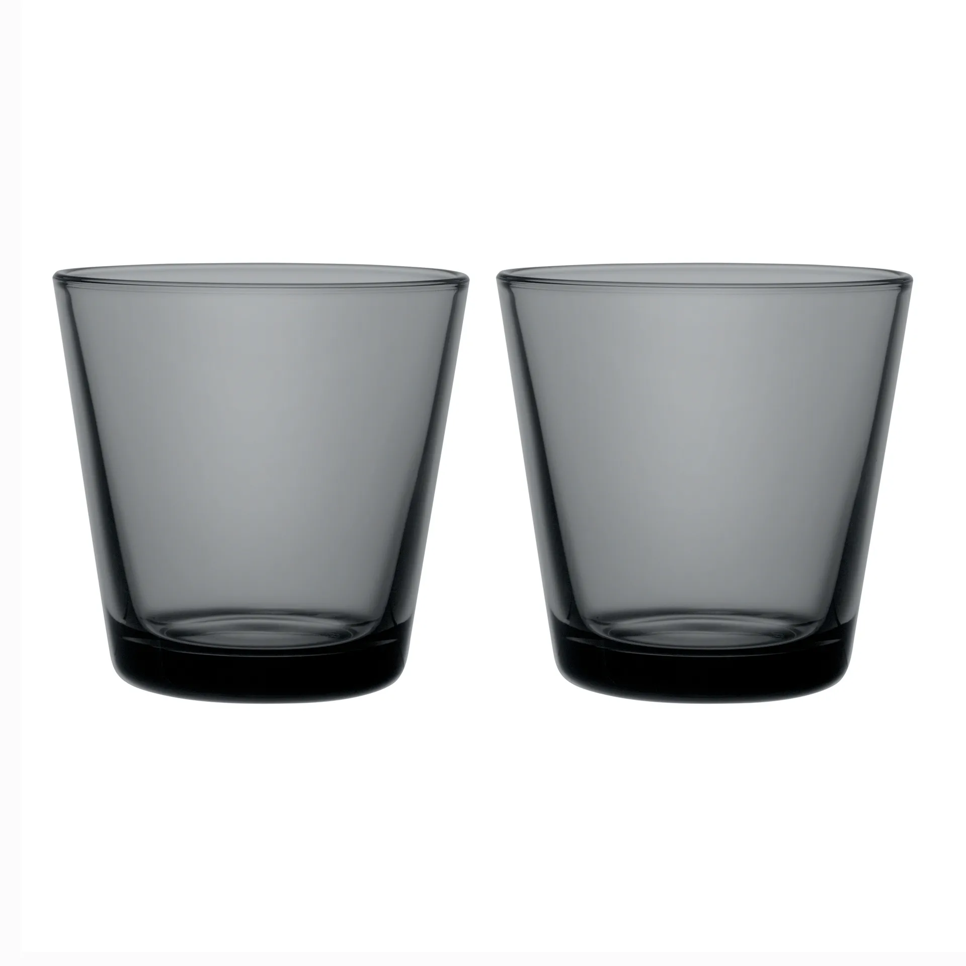 Kartio tumbler 21 cl 2-pack, dark grey Iittala