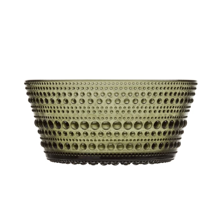 Kastehelmi bowl 23 cl, moss green Iittala