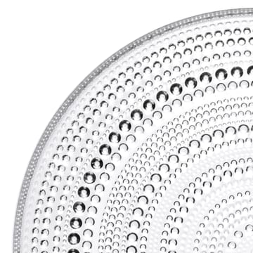 Kastehelmi plate small Ø24.8 cm - clear - Iittala