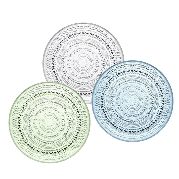 Kastehelmi plate small 24.8 cm, clear Iittala