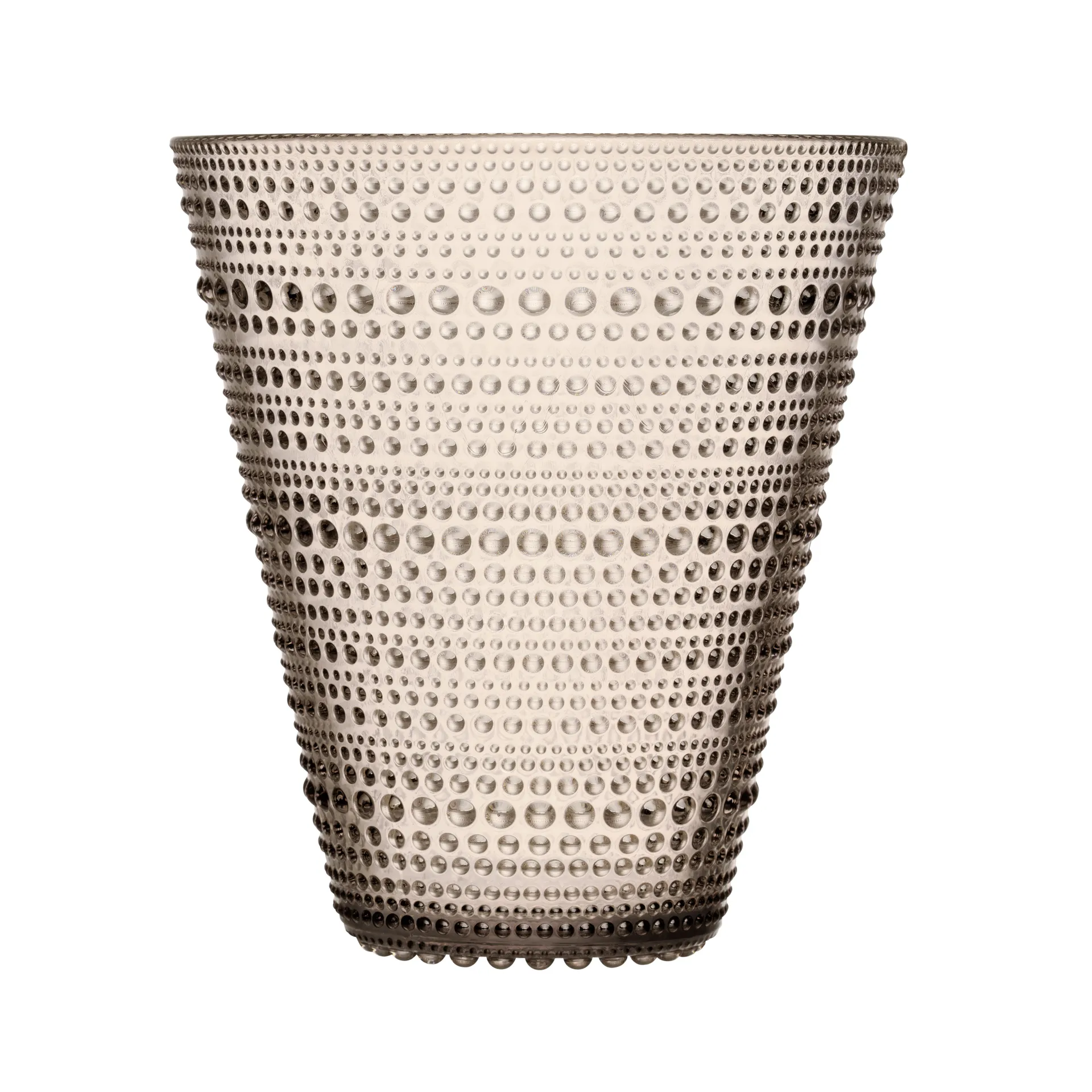 Kastehelmi vase, linen Iittala