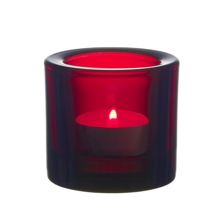 Kivi candle holder 60 mm, cranberry Iittala