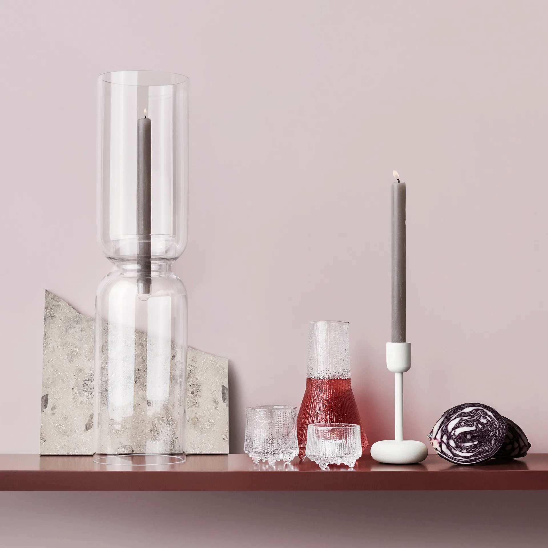 Lantern lantern 60 cm, clear Iittala