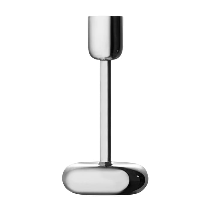 Nappula candle holder steel - large 183 mm - Iittala