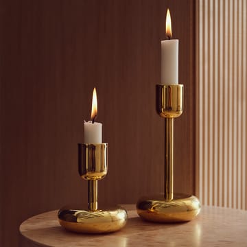 Nappula candleholder brass - small 107 mm - Iittala