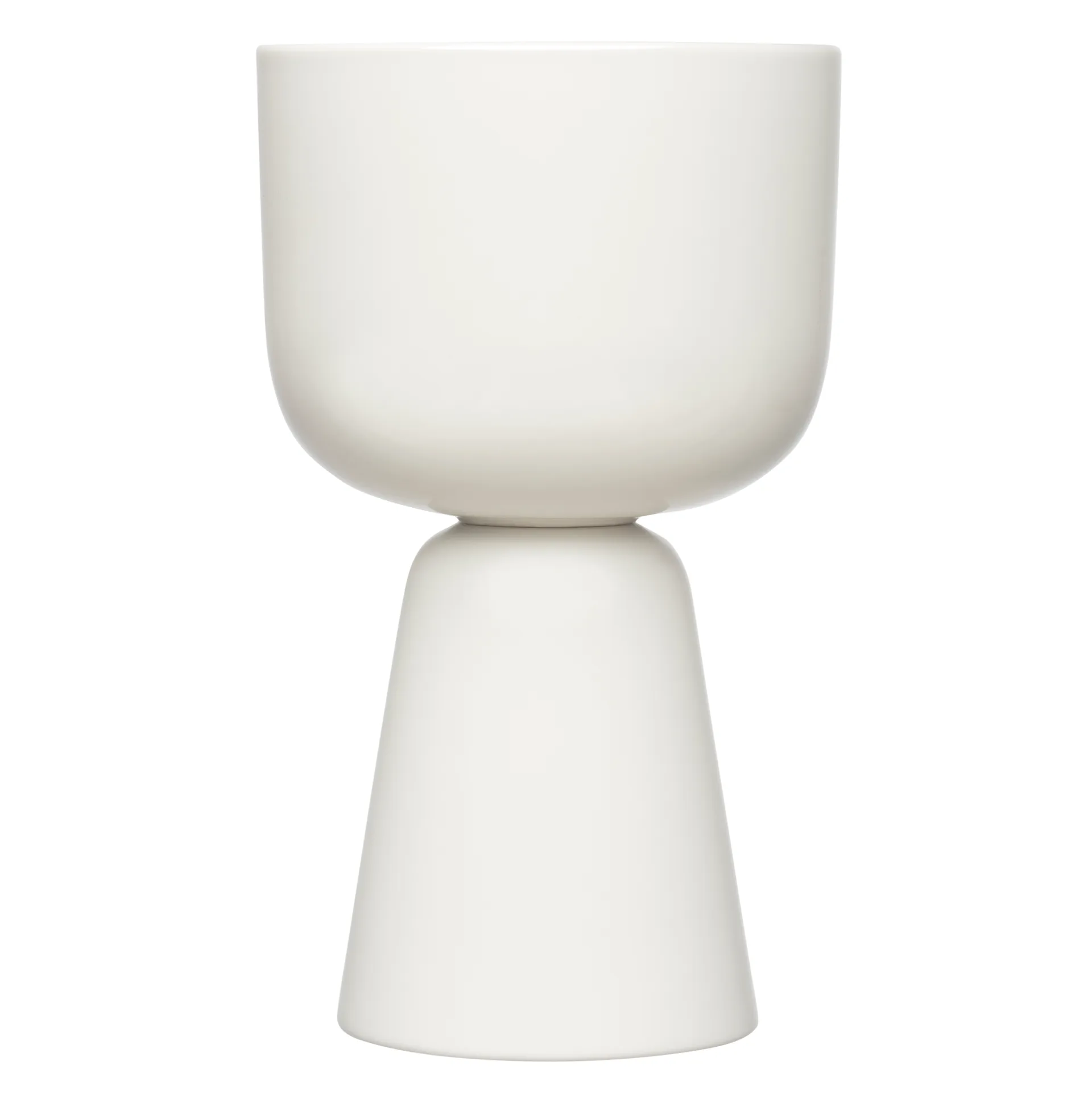 Nappula flower pot Ø15,5 cm h26 cm, white Iittala