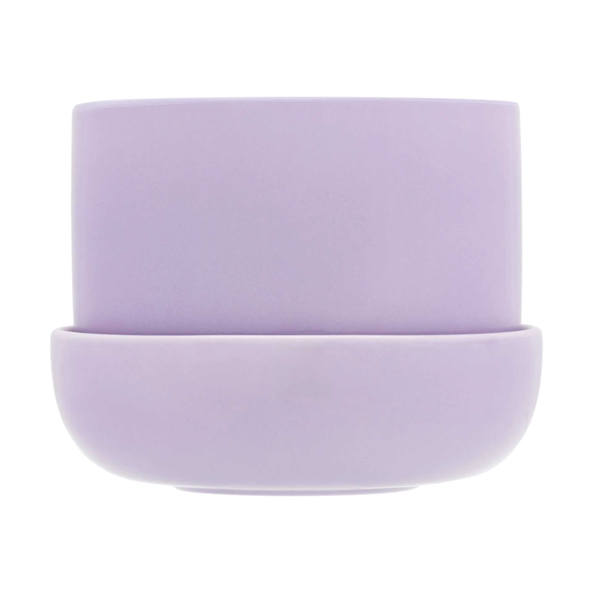 Nappula flower pot with saucer Ø17 cm h13 cm, Light purple Iittala