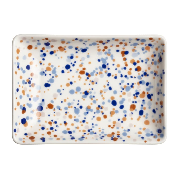 Oiva Toikka Helle A6 plate 10x15 cm - Blue-brown - Iittala