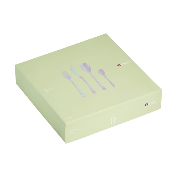 Piano cutlery set gift box 24 pieces, Shiny Iittala