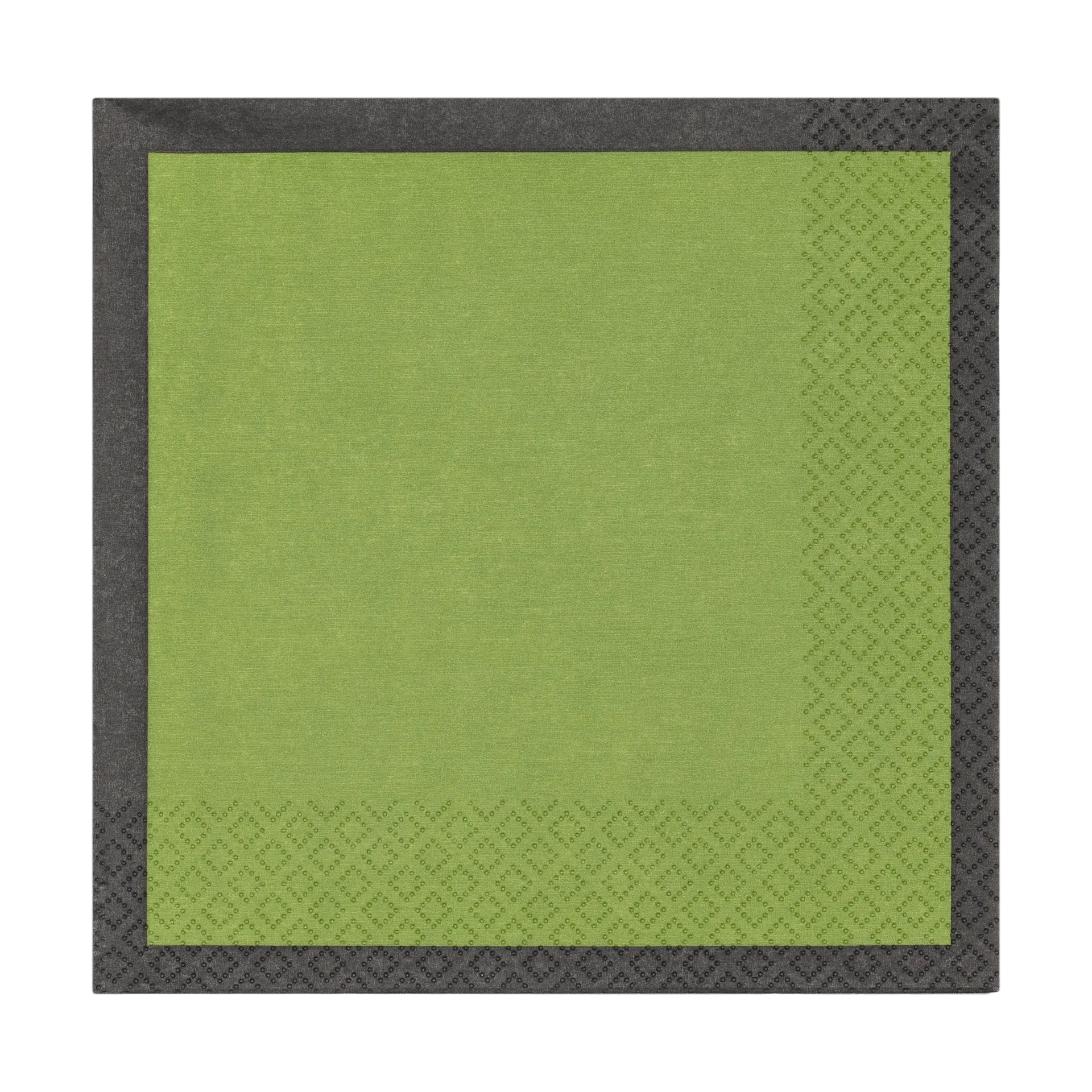 Play paper napkins 33x33 cm 20-pack, Moss green-black Iittala