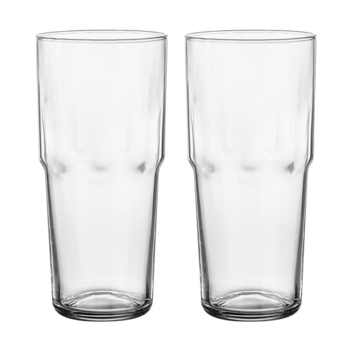 Solare drinking glass tall 39 cl 2-pack - Clear - Iittala