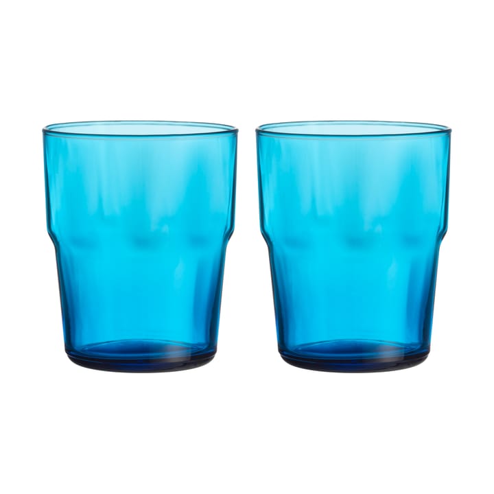 Solare drinking glasses 31 cl 2-pack - Electric blue - Iittala