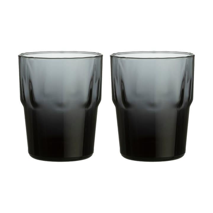 Solare drinking glasses 31 cl 2-pack - Steel gray - Iittala