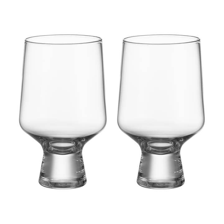 Solare glass on foot 40 cl 2-pack - Clear - Iittala
