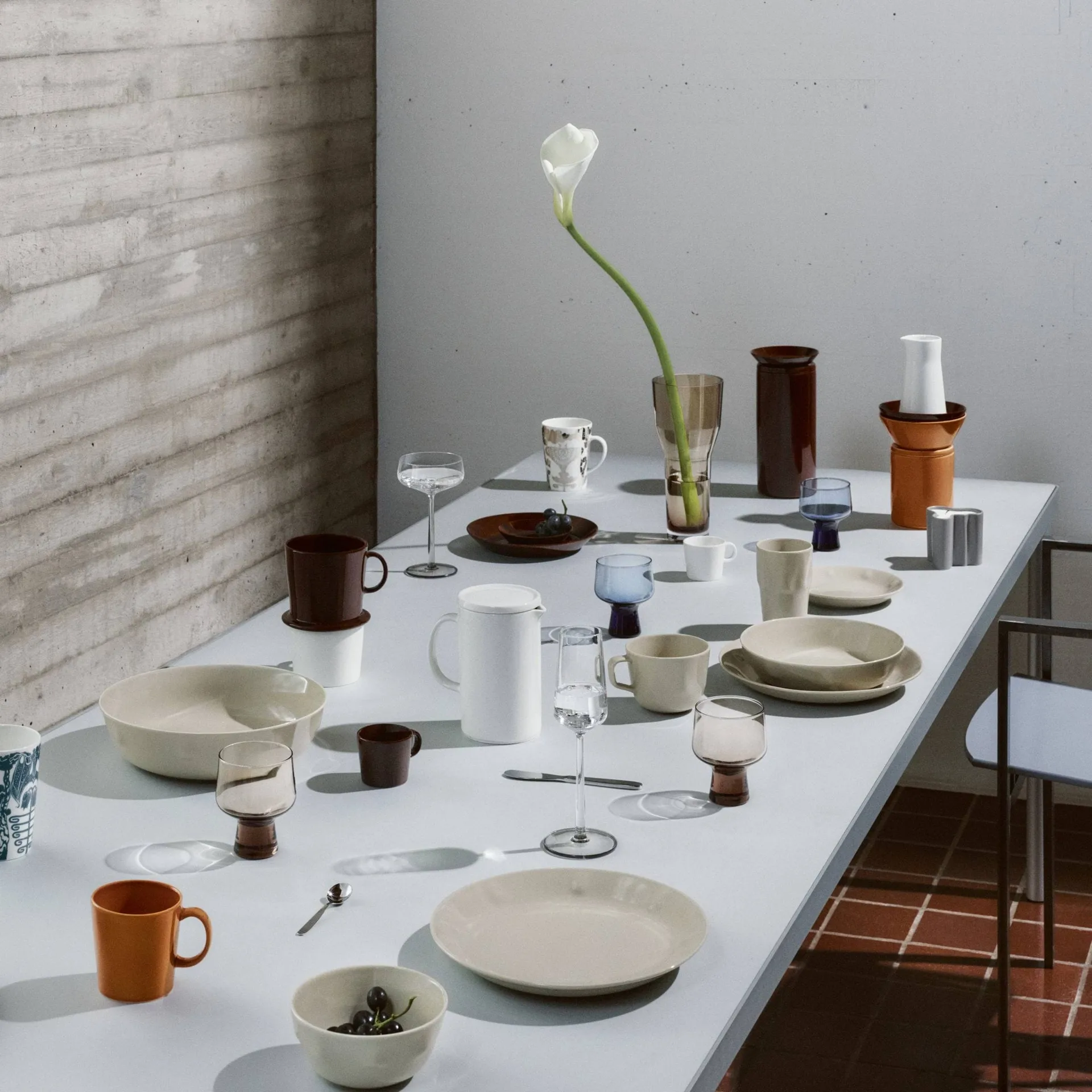 Solare glass on stem 29 cl 2-pack, Rain Iittala